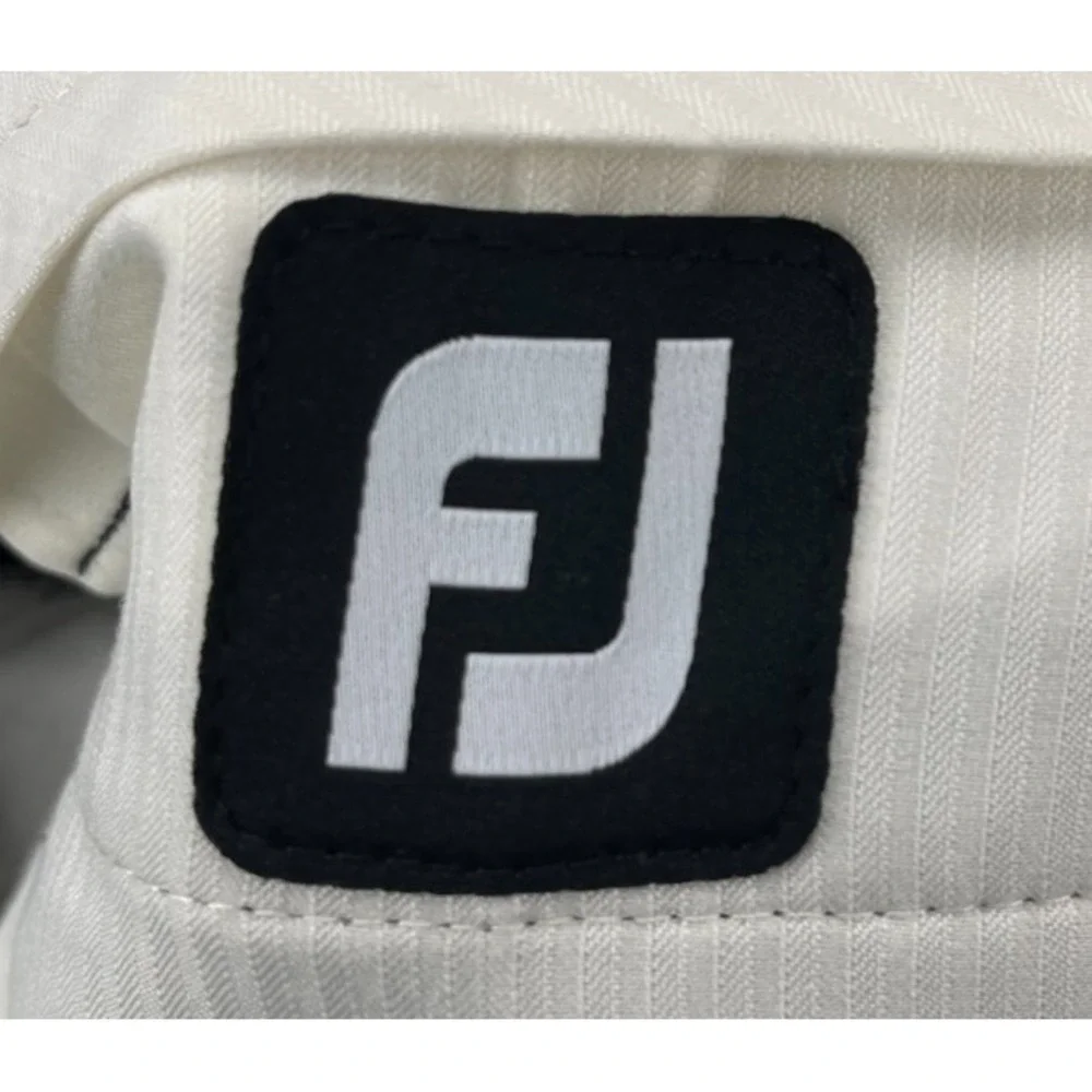 FootJoy Men's Pants Black Performance Golf 34x32‎ Chino Flat Front
